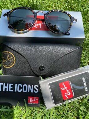 Ray-Ban 2447 Round Brown Tortoiseshell 49MM